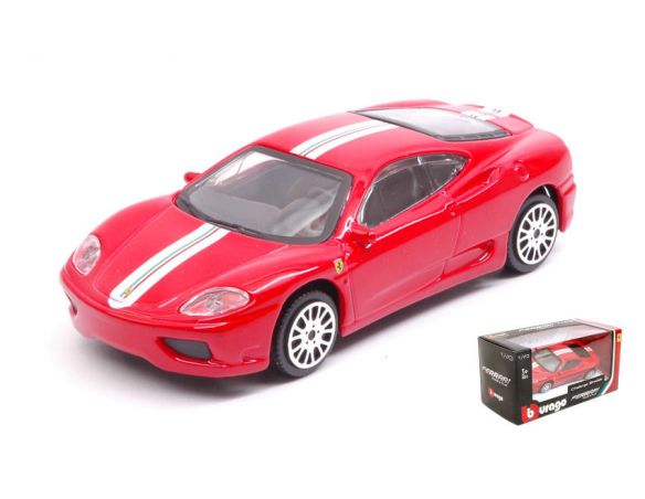 BBURAGO BU31126R FERRARI CHALLENGE STRADALE RED 1:43 Modellino