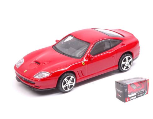 BBURAGO BU31128R FERRARI 550 MARANELLO RED 1:43 Modellino