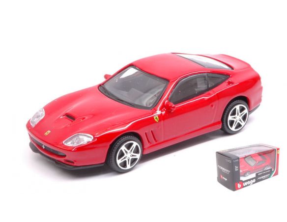 BBURAGO BU31128R FERRARI 550 MARANELLO RED 1:43 Modellino