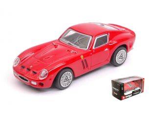 BBURAGO BU31129R FERRARI 250 GTO 1962 RED 1:43 Modellino