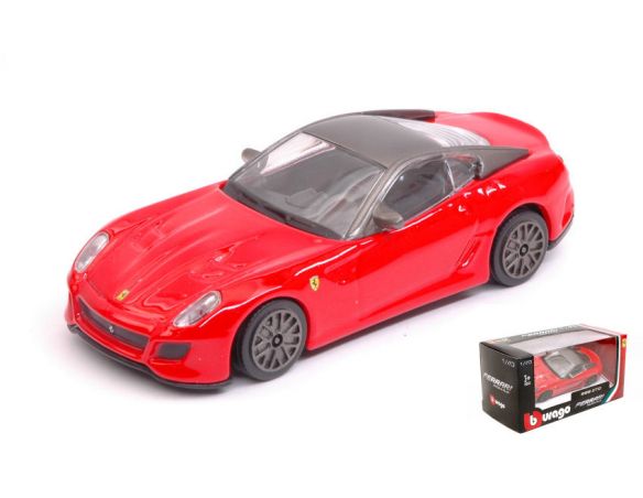 BBURAGO BU31131R FERRARI 599 GTO RED 1:43 Modellino