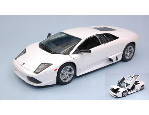 Maisto MI31148W LAMBORGHINI MURCIELAGO LP640 2007 WHITE 1:18 Modellino