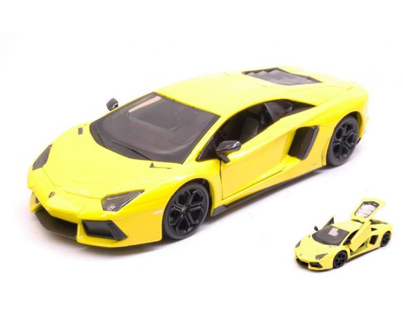 Maisto MI31362Y LAMBORGHINI AVENTADOR LP700-4 YELLOW 1:24 Modellino