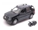 Maisto MI31947G MERCEDES ML 1997 VERY DARK GREEN 1:24 Modellino
