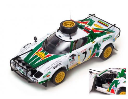 SunStar SS4564 LANCIA STRATOS N.7 3rd SAFARI RALLY 1977 S.MUNARI-P.SODANO 1:18 Modellino