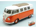 LUCKY DIE CAST LDC92327OR VW MICROBUS 1962 ORANGE W/WHITE ROOF 1:18 Modellino