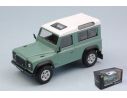 Cararama Motorama CA55240 LAND ROVER DEFENDER ASPARAGUS GREEN W/WHITE ROOF 1:43 Modellino