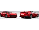 Looksmart LS18014D FERRARI 812 SUPERFAST ROSSO BERLINETTA (METALLIC) C/VETRINA 1:18 Modellino
