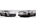 Looksmart LS18014E FERRARI 812 SUPERFAST ARGENTO NURBURGRING (METALLIC) C/VETRINA 1:18 Modellino
