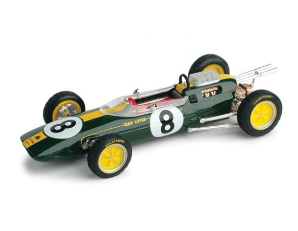 Brumm BM0332OLD LOTUS 25 J.CLARK 1963 N.8 WINNER ITALY GP WORLD CHAMPION 1:43 Modellino