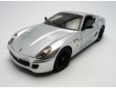 Hot Wheels HWN2067 FERRARI 599 GTB 2006 BICOLORE MONZA RED/GREY 1:18 Modellino
