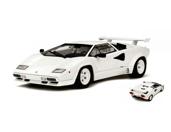 Ixo model GTS18504W LAMBORGHINI COUNTACH LP 500 QV WHITE 1:18 Modellino