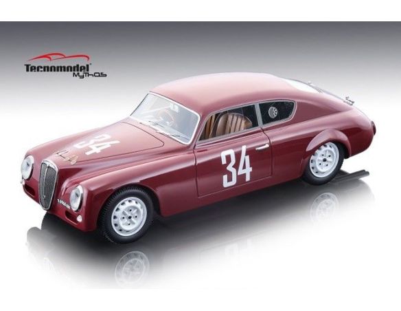 Tecnomodel TMD1869E LANCIA AURELIA B20 CORSA N.34 WINNER TARGA FLORIO 1952 F.BONETTO 1:18 Modellino