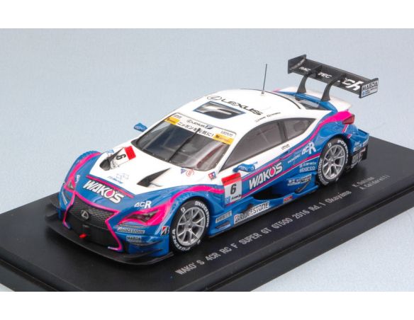 Ebbro EB45387 LEXUS RC F N.6 4th OKAYAMA SUPER GT 500 2016 K.OSHIMA-A.CALDARELLI 1:43 Modellino