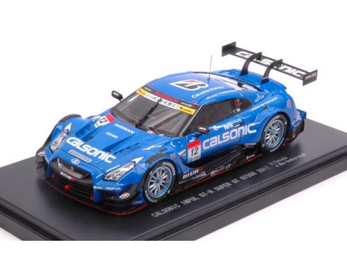 Ebbro EB45511 NISSAN GT-R N.12 5th FUJI SUPER GT500 2017 H.YASUDA-J.MARDENBOROUGH 1:43 Modellino