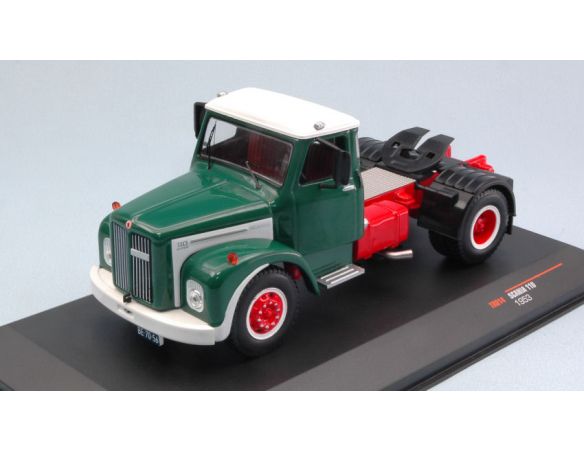 Ixo model TR014 SCANIA 110 WHITE/GREEN 1:43 Modellino