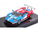 Ixo model LMM248 FORD GT N.67 19th (2nd LMGTE) LM 2017 A.PRIAULX-H.TINCKNEL-P.DERANI 1:43 Modellino