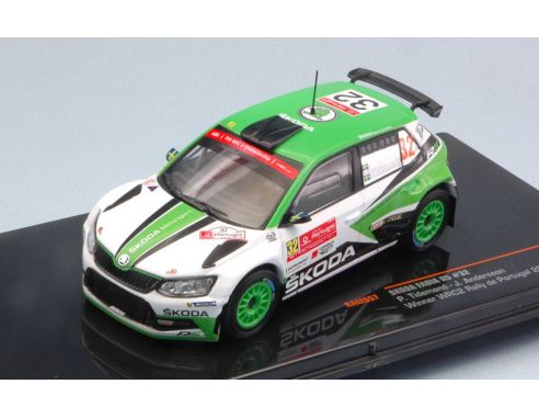 Ixo model RAM657 SKODA FABIA R5 N.32 WINNER WRC2 PORTUGAL 2017 TIDEMAND-ANDERSSON 1:43 Modellino