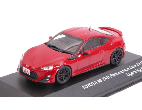 J-Collection JC299 TOYOTA GT 86 RED TRD EXHIBITION LINE 1:43 Modellino