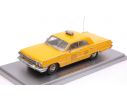 Kess Model KS43027012 CHEVROLET BISCAYNE 1963 TAXI N.Y.C. 1:43 Modellino