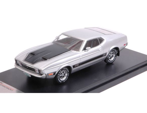 Protar PRXD398J FORD MUSTANG MACH 1 1973 SILVER 1:43 Modellino