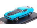 Protar PRXD399J FORD MUSTANG MACH 1 WITH SPOILERS 1973 BLUE 1:43 Modellino