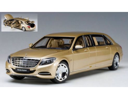Auto Art / Gateway AA76298 MERCEDES-MAYBACH S600 PULLMAN 2016 GOLD 1:18 Modellino