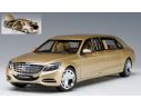 Auto Art / Gateway AA76298 MERCEDES-MAYBACH S600 PULLMAN 2016 GOLD 1:18 Modellino