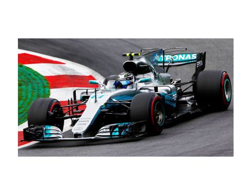 Spark Model S5048 MERCEDES F1 W08 V.BOTTAS 2017 N.77 WINNER AUSTRIAN GP 1:43 Modellino