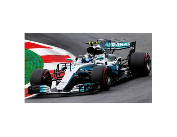 Spark Model S5048 MERCEDES F1 W08 V.BOTTAS 2017 N.77 WINNER AUSTRIAN GP 1:43 Modellino