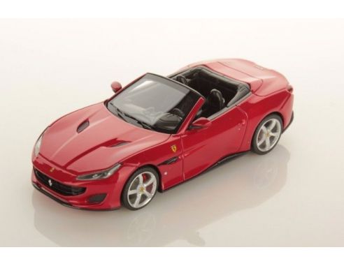 Looksmart LS480SA FERRARI PORTOFINO OPEN ROOF PORTOFINO RED 1:43 Modellino