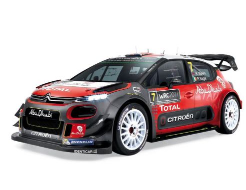Norev NV181630 CITROEN C3 WRC 2017 OFFICIAL PRESENTATION VERSION 1:18 Modellino