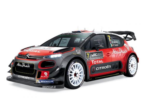 Norev NV181630 CITROEN C3 WRC 2017 OFFICIAL PRESENTATION VERSION 1:18 Modellino