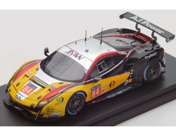 Looksmart LSLM076 FERRARI 488 GTE N.84 JMW MOTORSPORT 1:43 Modellino