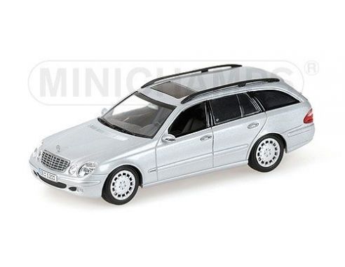 Minichamps PM400031512 MERCEDES E CLASS STATION WAGON 2003 SILVER 1:43 Modellino
