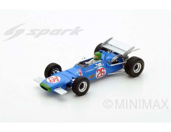Spark Model S4290 MATRA MS7 H.PESCAROLO 1969 N.26 WINNER GERMAN GP F2 1:43 Modellino