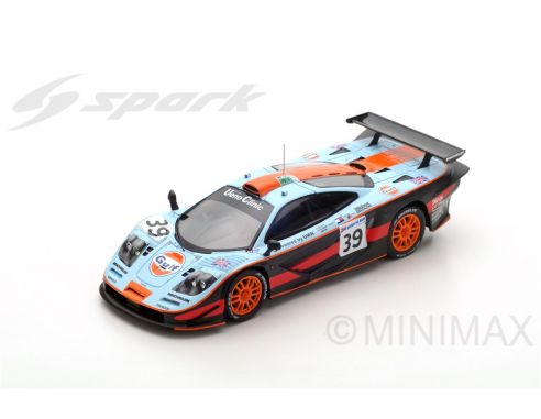 Spark Model S5082 MC LAREN F1 GTR N.39 DNF LM 1997 R.BELLM-A.GILBERT SCOTT-M.SEKIYA 1:43 Modellino
