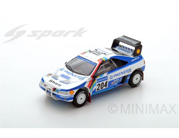 Spark Model S5616 PEUGEOT 405 T16 N.204 WINNER PARIS DAKAR 1989 A.VATANEN-B.BERGLUND 1:43 Modellino