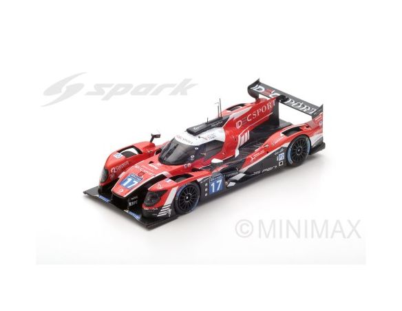 Spark Model S5807 LIGIER JS P217 N.17 13th LM 2017 LAFARGUE-LAFARGUE-ZOLLINGER 1:43 Modellino