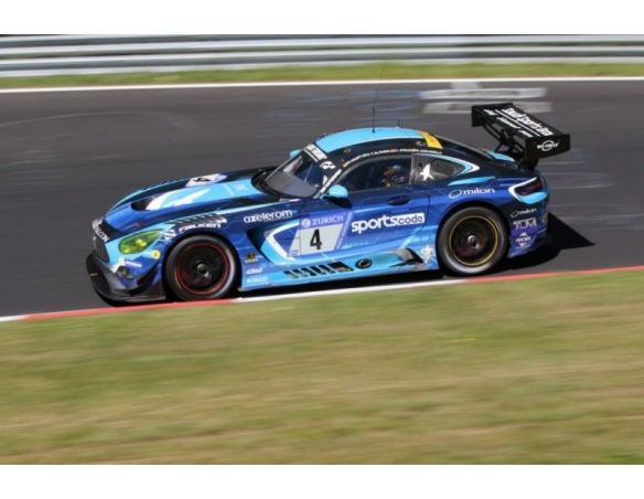 Spark Model SG316 MERCEDES AMG GT3  N.4 NURBURGR.2017 HAUPT/AL FAISAL/STOLZ/JUNCAD.1:43 Modellino