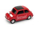 Brumm BMBR062 FIAT 500 BRUMS AUSTRIA SERVUS! GRAIS DI! 1:43 Modellino