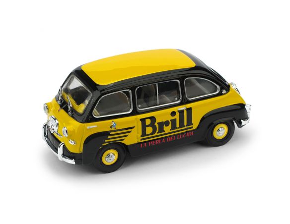 Brumm BM0580 FIAT 600 MULTIPLA LUCIDO DA SCARPE BRILL 1956 1:43 Modellino