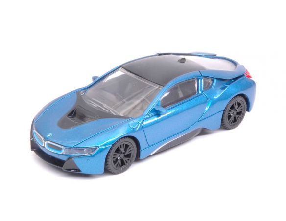 Ixo model RAT58400B BMW i8 2015 METALLIC BLUE 1:43 Modellino