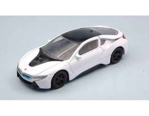 Ixo model RAT58400W BMW i8 2015 WHITE 1:43 Modellino
