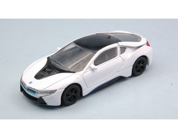 Ixo model RAT58400W BMW i8 2015 WHITE 1:43 Modellino