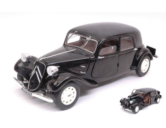 Solido SL1800903 CITROEN TRACTION 11 CV 1937 BLACK 1:18 Modellino