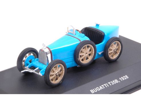 Solido SL4302600 BUGATTI T35B 1928 LIGHT BLUE 1:43 Modellino