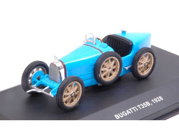 Solido SL4302600 BUGATTI T35B 1928 LIGHT BLUE 1:43 Modellino