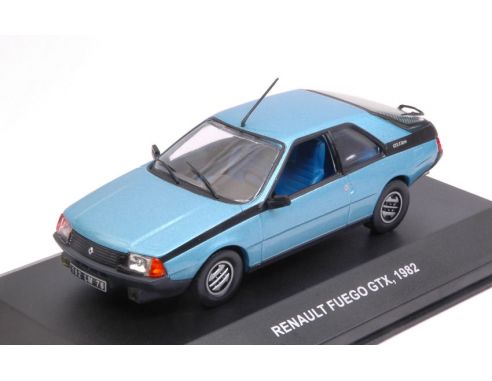 Solido SL4302800 RENAULT FUEGO GTX 1982 LIGHT BLUE 1:43 Modellino