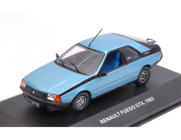 Solido SL4302800 RENAULT FUEGO GTX 1982 LIGHT BLUE 1:43 Modellino